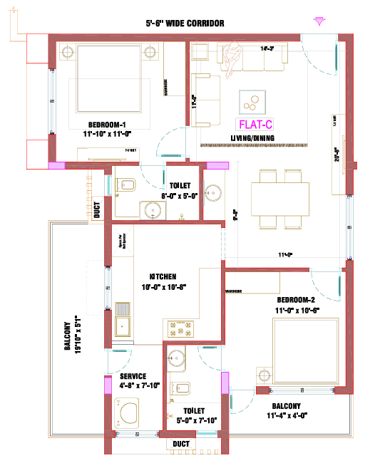 Floor Plan Right